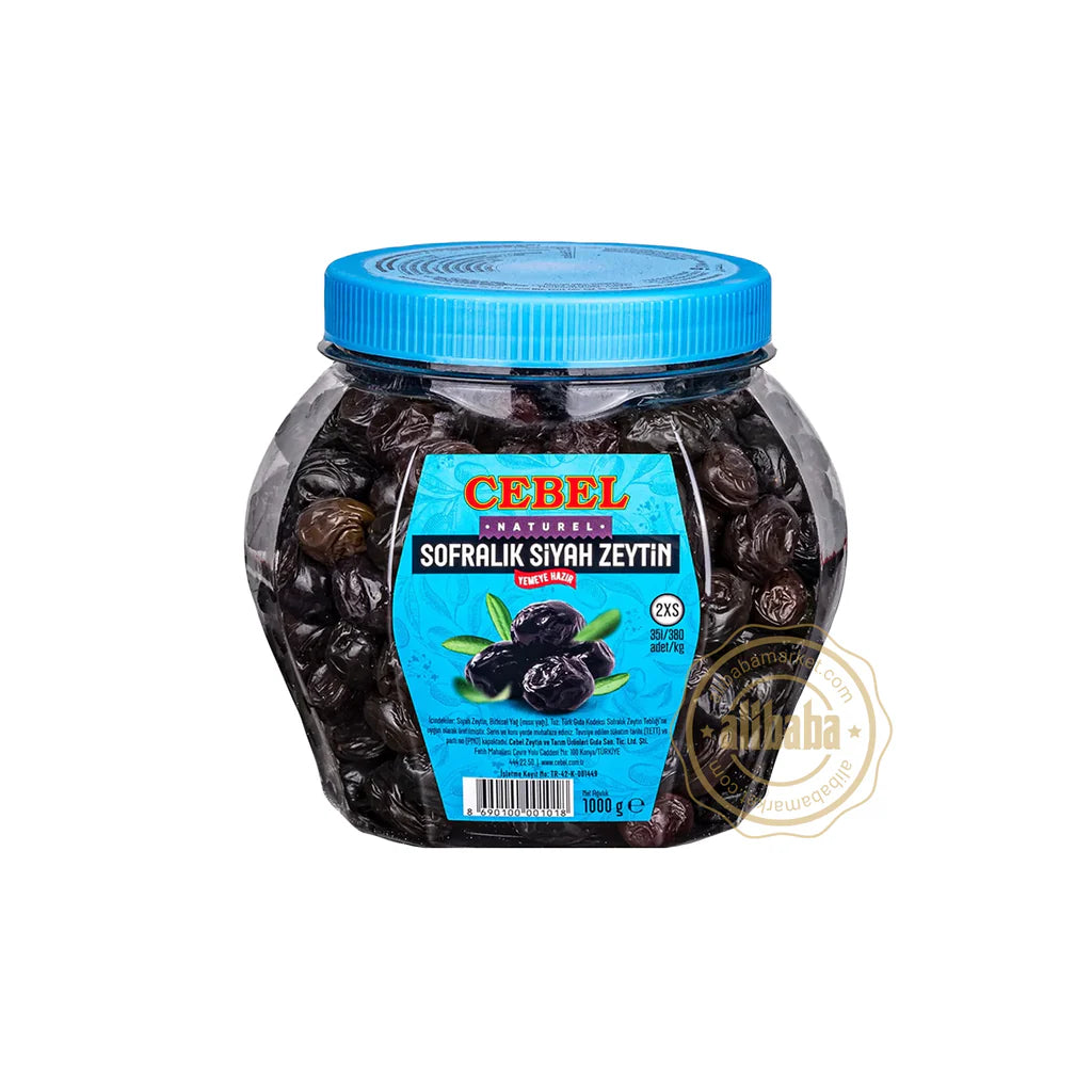 CEBEL SOFRALIK SIYAH ZEYTIN 2XS 1000GR