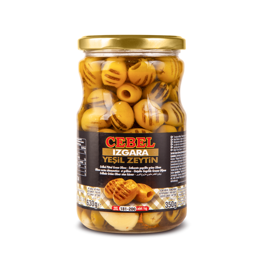 CEBEL IZGARA YESIL ZEYTIN 630GR