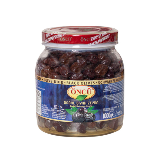 ONCU DOGAL SIYAH ZEYTIN M-S 1000GR