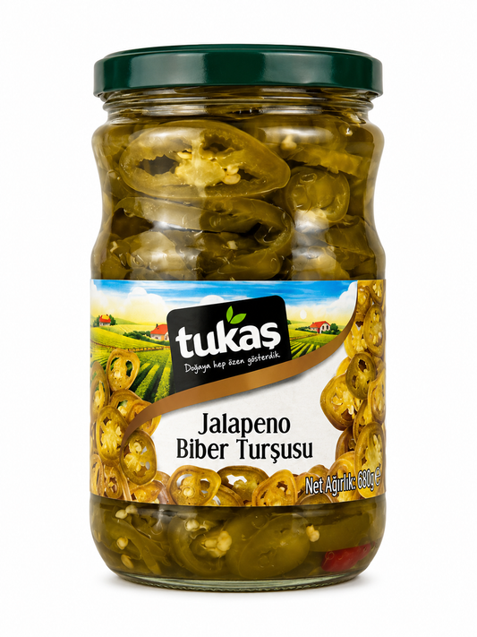 TUKAS JALAPENO BIBERTURSUSU 680GR
