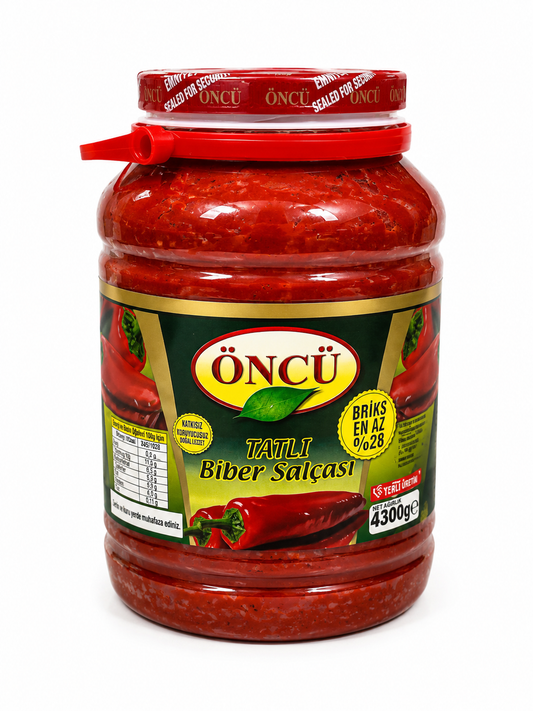 ONCU TATLI BIBER SALCASI 4300GR