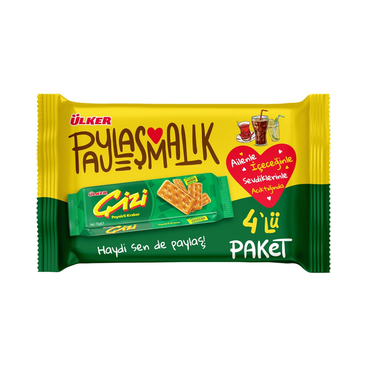 ULKER PAYLASMALIK CIZI 280GR