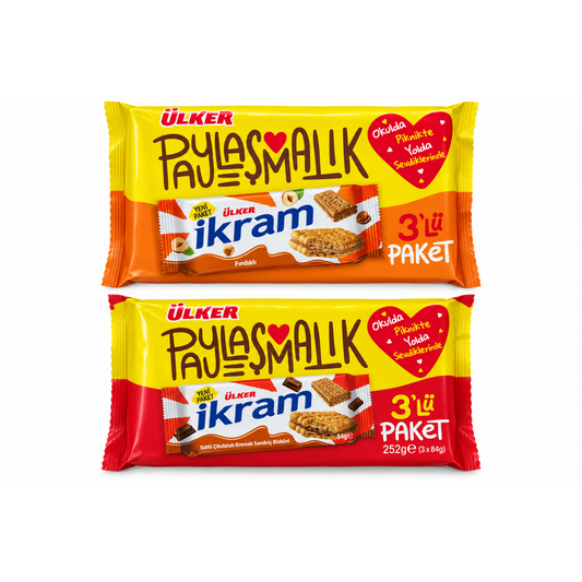 ULKER PAYLASMALIK IKRAM 252GR
