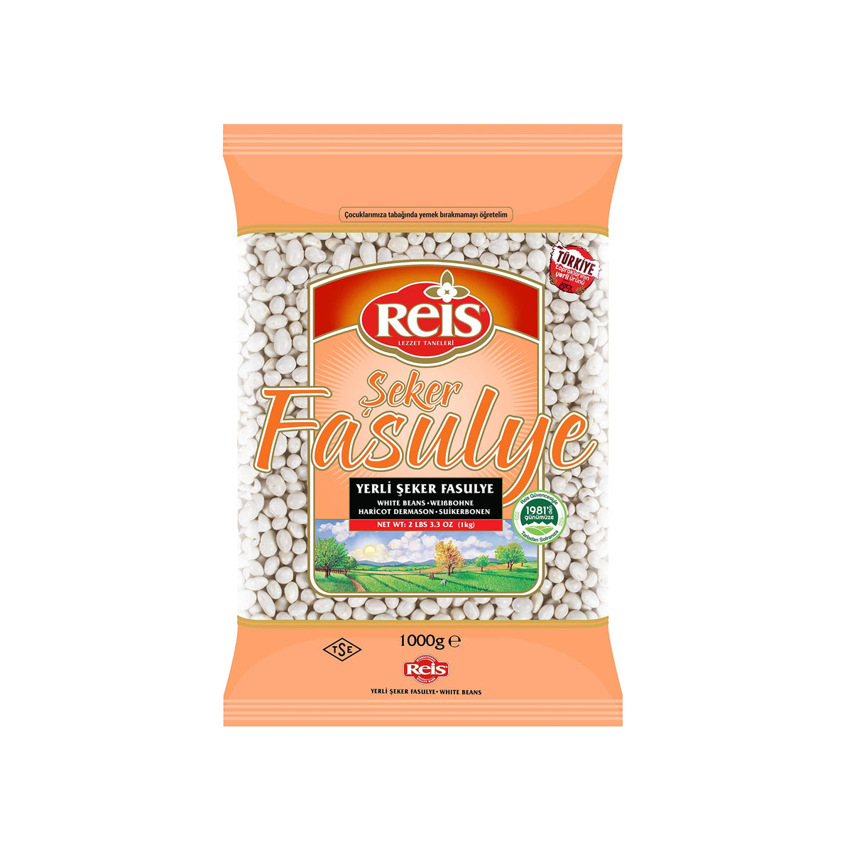 REIS SEKER FASULYE 1000GR