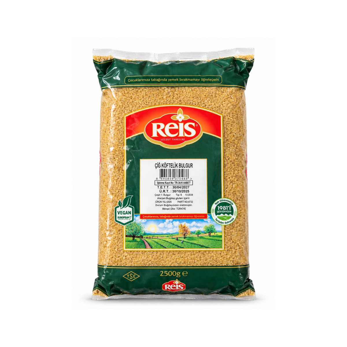 REIS CIG KOFTELIK BULGUR 2.5KG