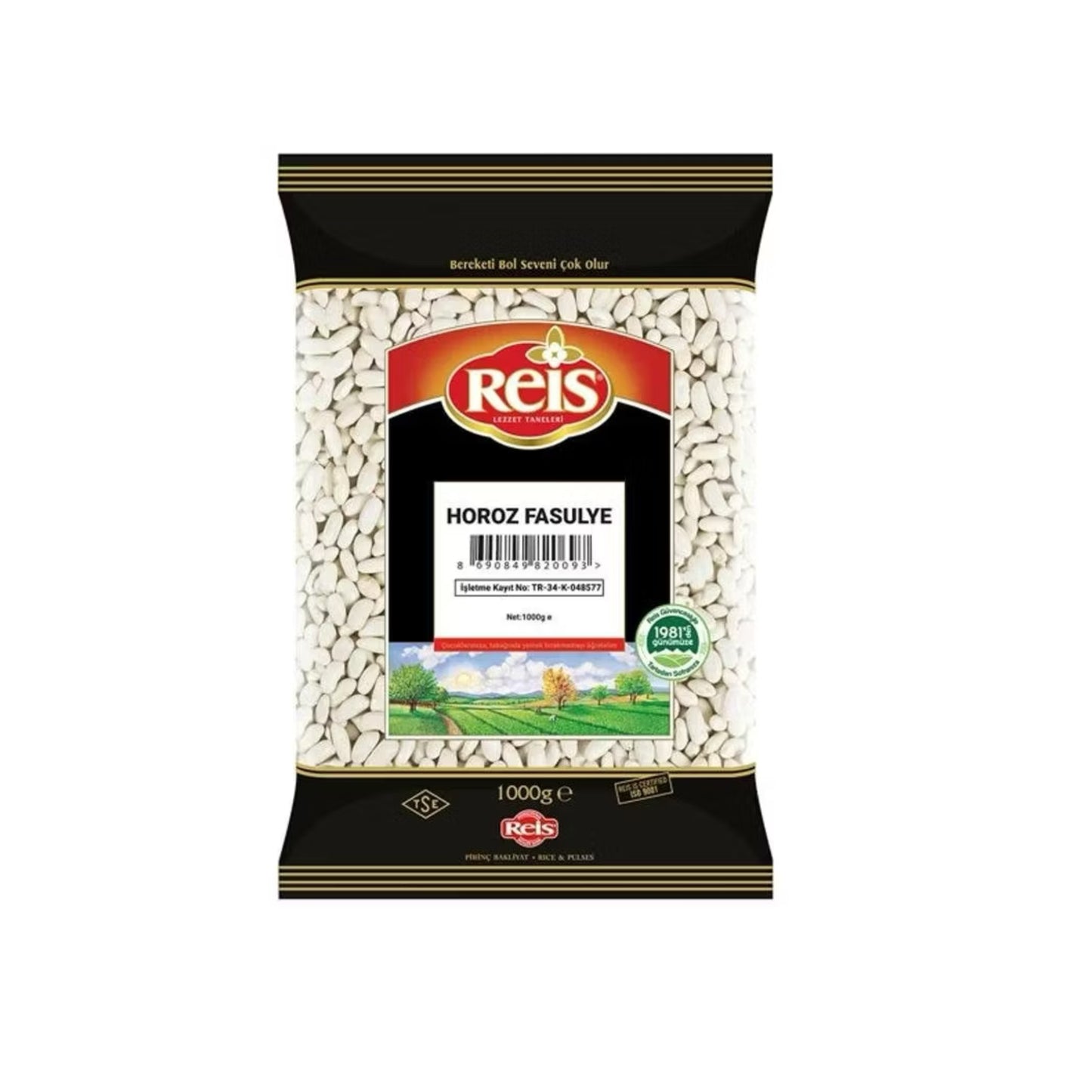 REIS HOROZ FASULYE 1KG