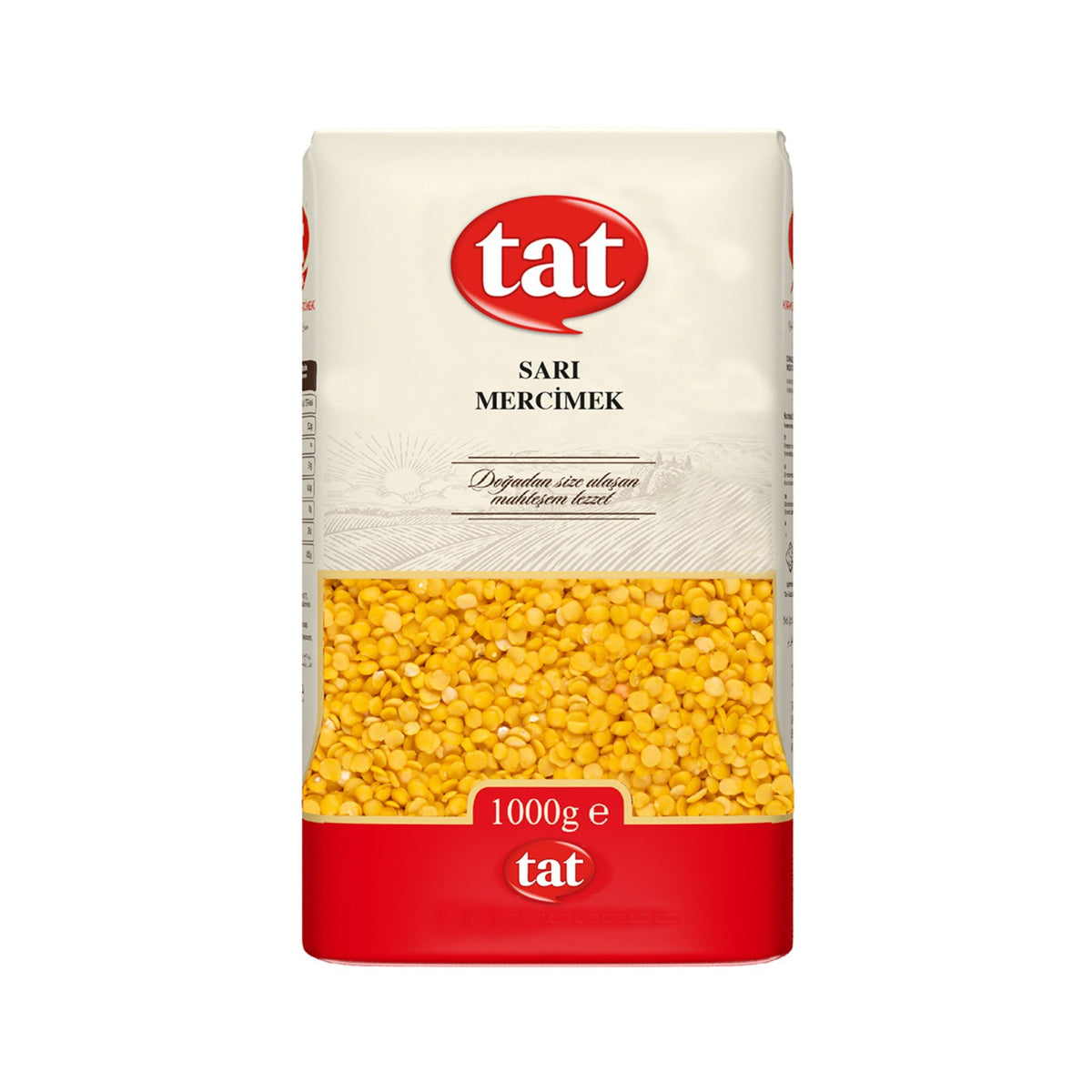 TAT SARI MERCIMEK 1000GR