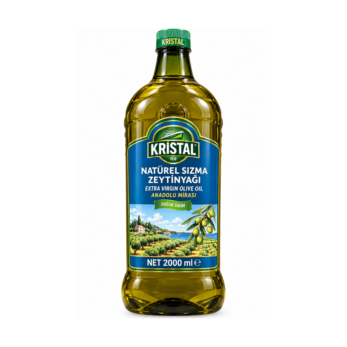 KRISTAL NATUREL SIZMA ZEYTINYAGI 2000ML