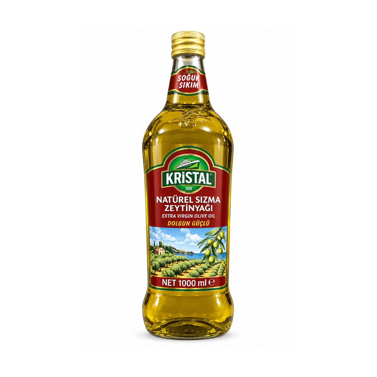 KRISTAL NATUREL SIZMA ZEYTINYAGI 1L
