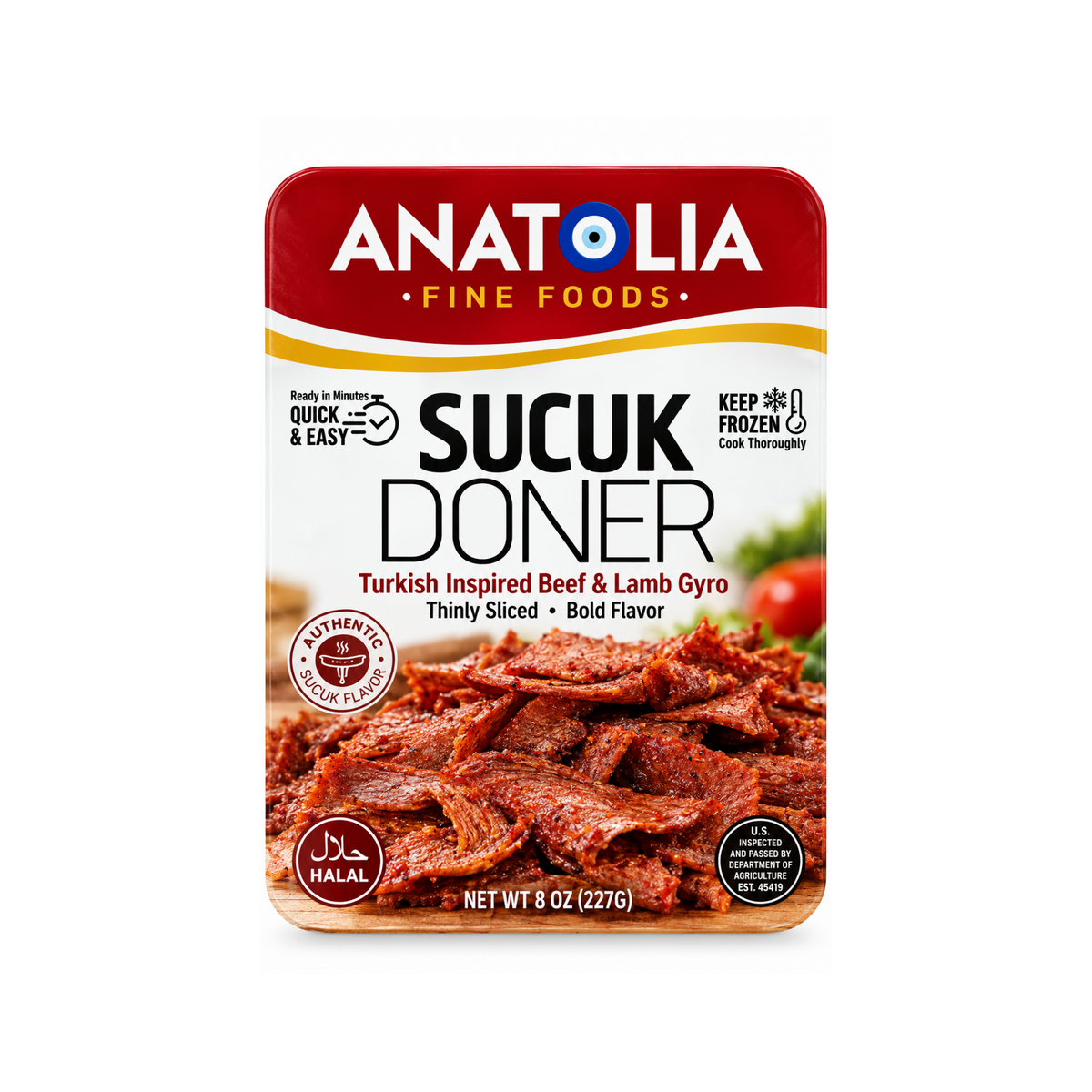 ANATOLIA SUCUK DONER 227G