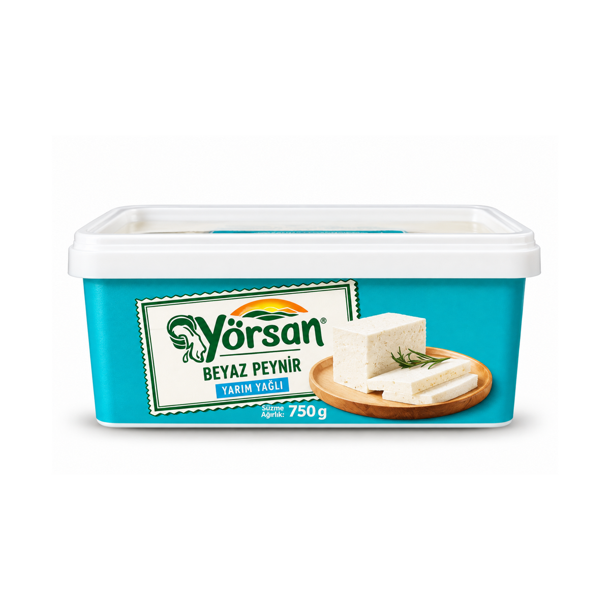 YORSAN YARIM YAGLI BEYAZ PEYNIR 800GR