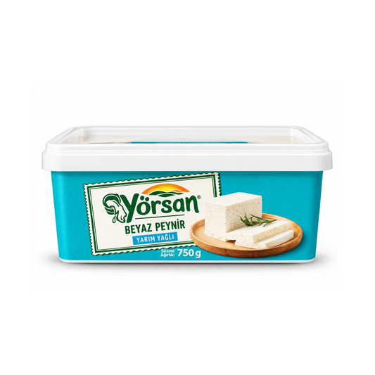 YORSAN YARIM YAGLI BEYAZ PEYNIR 800GR