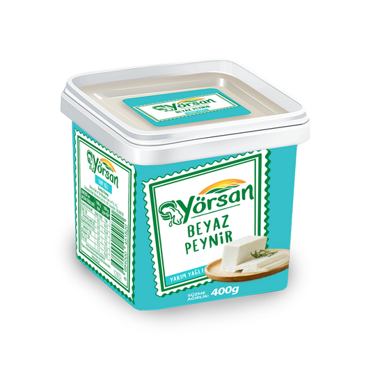 YORSAN YARIM YAGLI BEYAZ PEYNIR 400GR