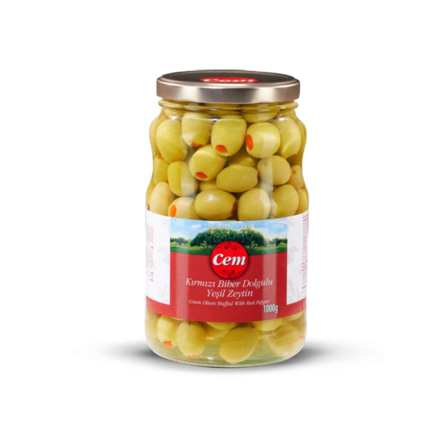 CEM BIBER DOLGULU YESIL ZEYTIN 1700 GR