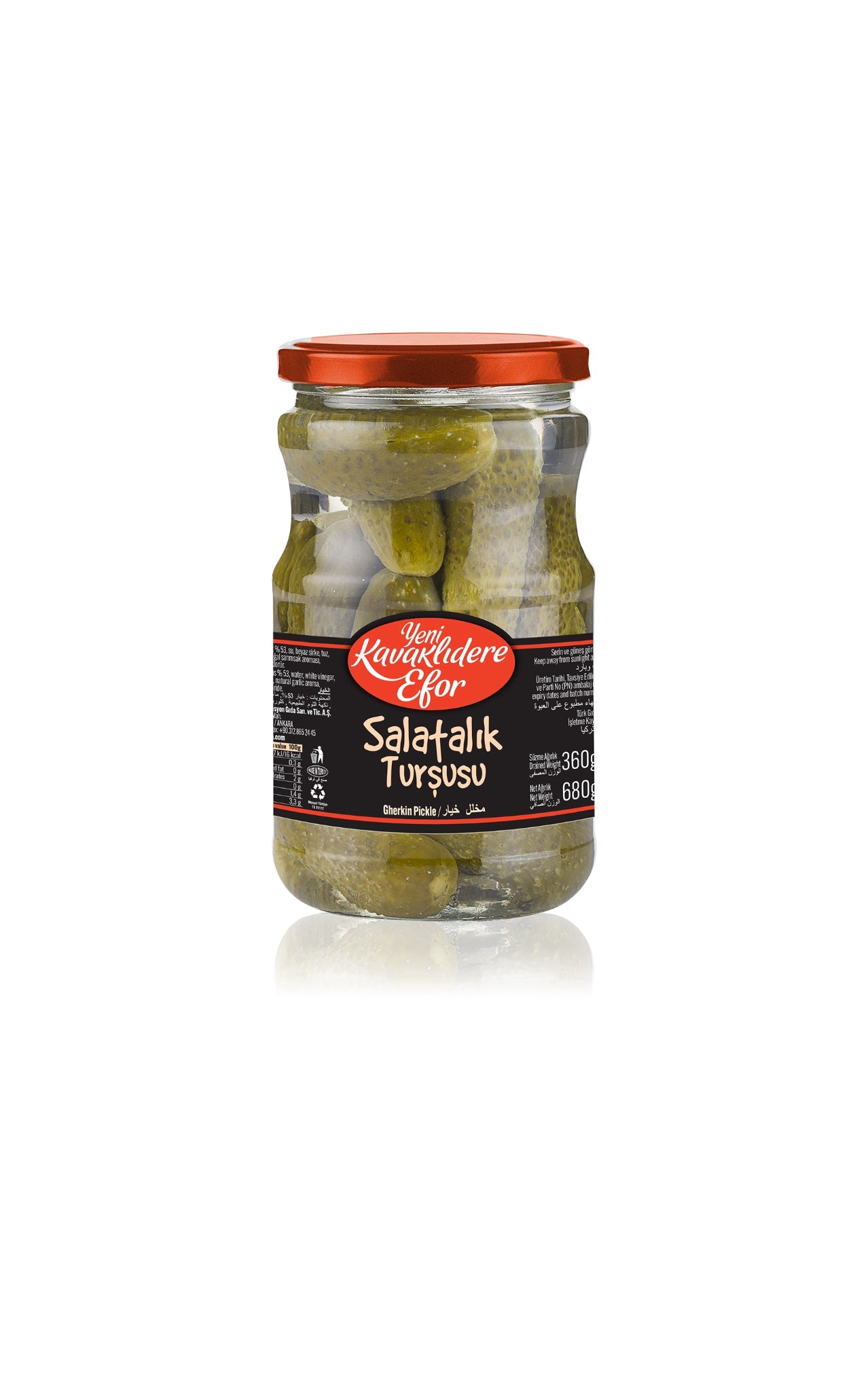 Yeni Kavaklıdere Gherkin Pickle 330g
