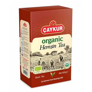 Caykur Organic Hemsin Turkish Tea in Box - 400g (14.1 Oz)