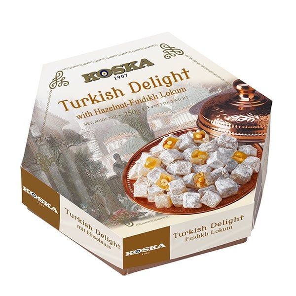 KOSKA 250 GR FINDIKLI LOKUM KLASIK*12