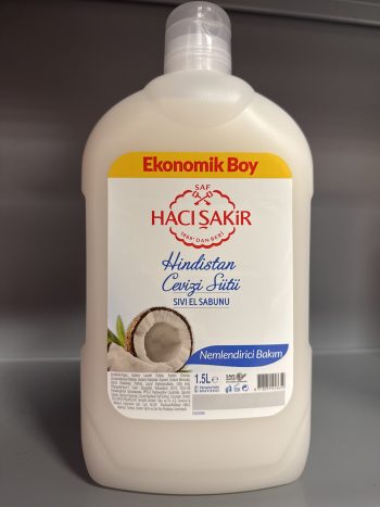 Hacı Sakir Hindistan Cevizi Sütü Sıvı El Sabunu 1.5L