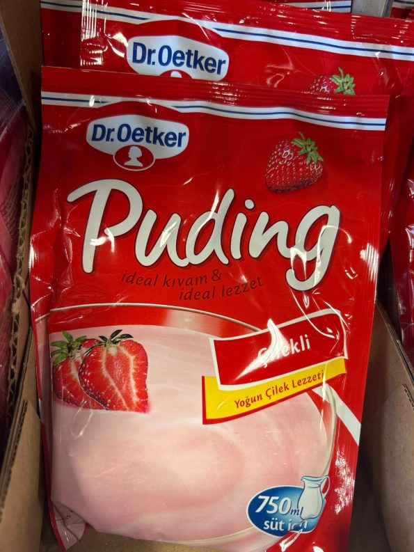 Dr.Oetker Strawberry Puding 120g