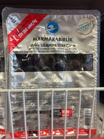 Marmarabirlik Hiper Black Olives – 1.7lb