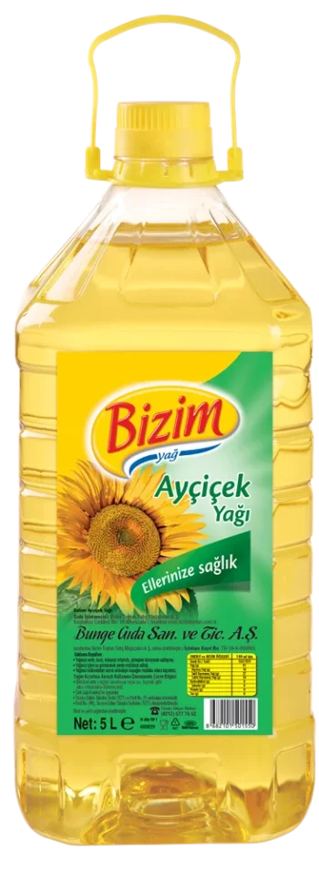 Bizim Sunflower Oil 5 lt
