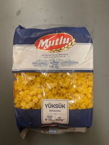 Mutlu Yuksuk Ditaloni Makarna 500g