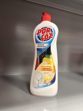 Por Çöz Lemon Scented Dishwashing Liquid
