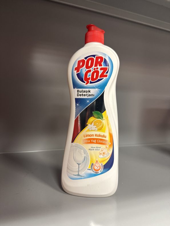 Por Çöz Lemon Scented Dishwashing Liquid