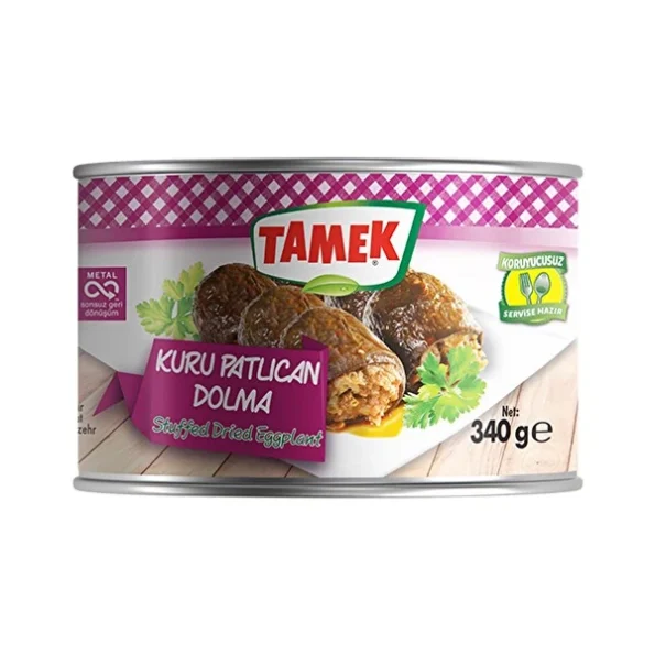 TAMEK KURU PATLICAN DOLMASI 340 GR