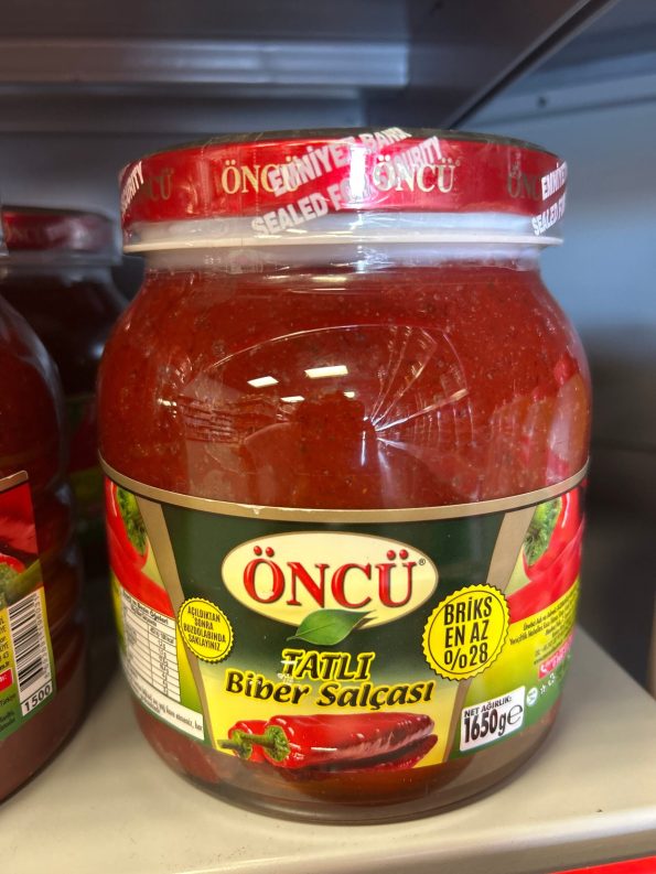 Oncu Mild Pepper Paste 1650gr