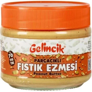 Gelincik Parcacikli Fistik Ezmesi 320 Gr.