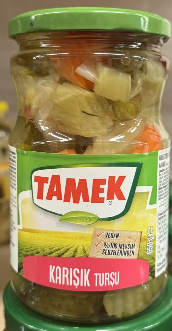 Tamek Karisik Tursu 650 Gr.