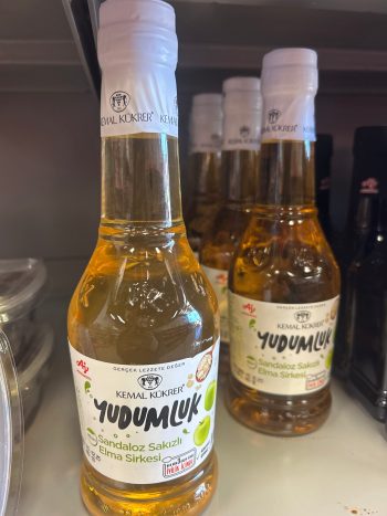 Kemal Kukrer Sandaloz Sakizli Elma Sirkesi (Apple Vinegar) 500Ml