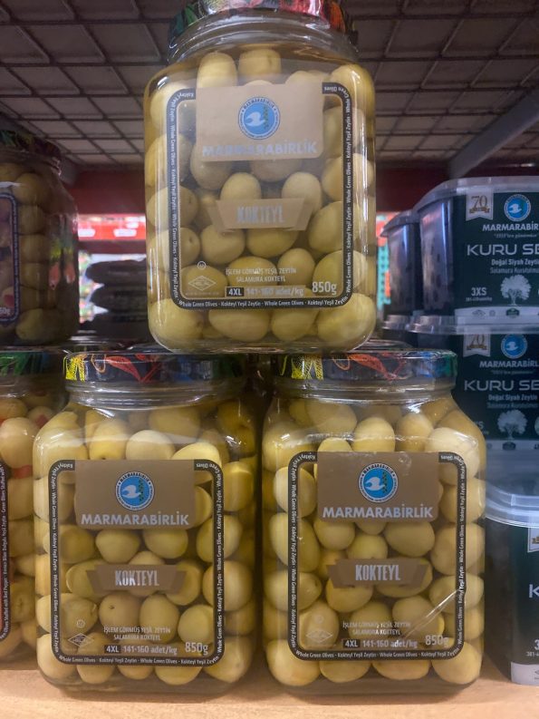 Marmarabirlik 4XL Whole Green Olives 850g