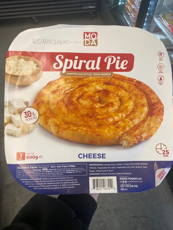 Moda Spiral Pie Anatolian Style Tepsi Borek Chese 800gr