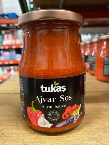 Tukas Hot Ajvar Sauce 350g