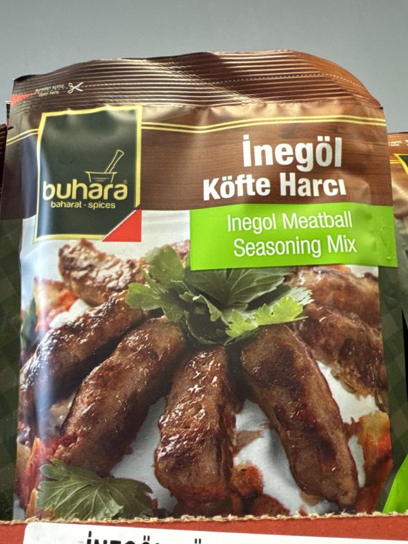 Buhara Inegöl Köfte Harci - Meatball Seasoning Mix
