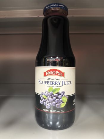 Marco Polo All Natural Blueberry Juice