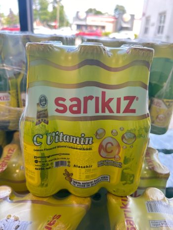 Sarikiz Lemon Mineral Water 200Ml x 6