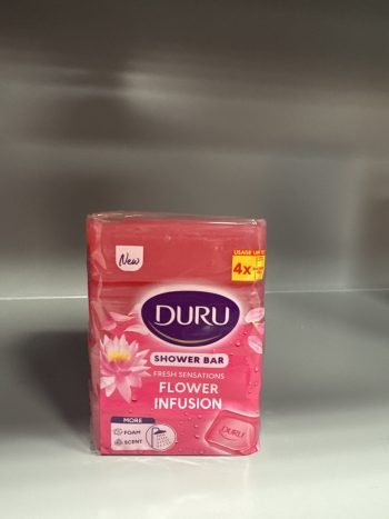 Duru Shower Bar Flower Infusion - 4 Pack