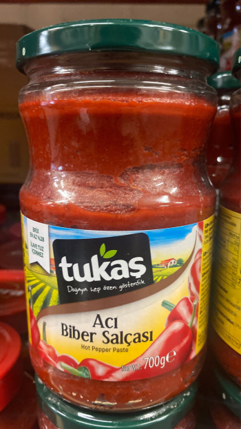 Tukas Hot Pepper Paste 700g