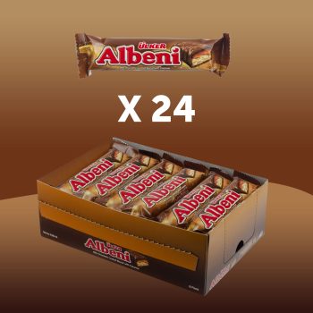 Albeni Milk Chocolate Coated Caramel and Biscuit Box