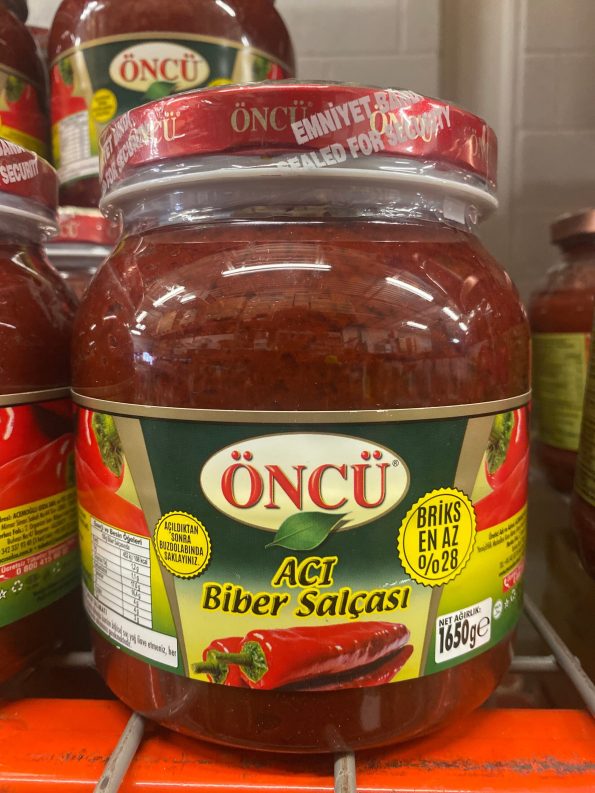 Oncu Hot Pepper Paste 1650g